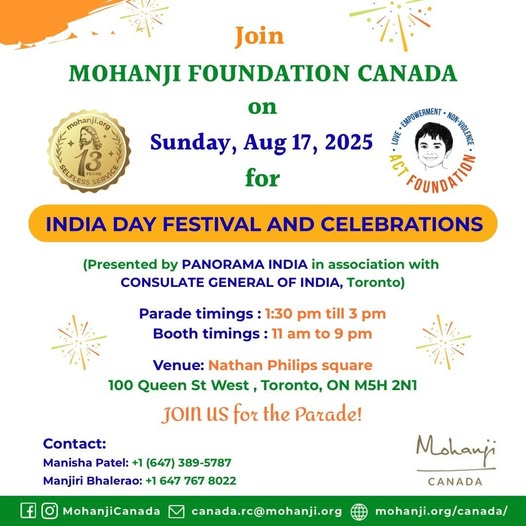 Outreach by Mohanji Canada